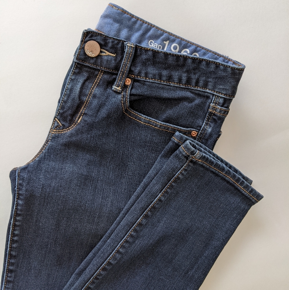 GAP Always Skinny Jeans, Dark Wash, 26